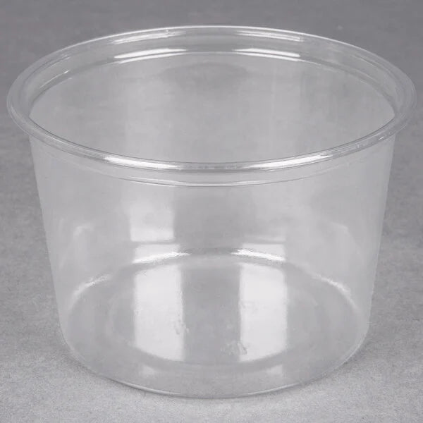 16 oz plastic container