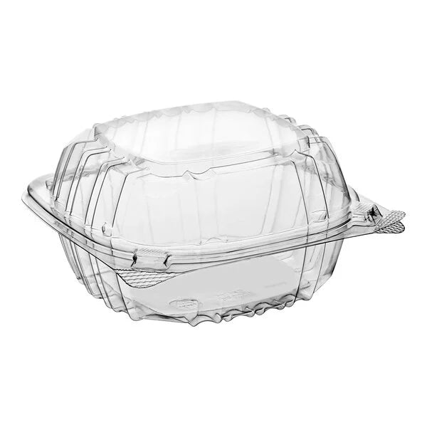 6x6x3 Clear containers