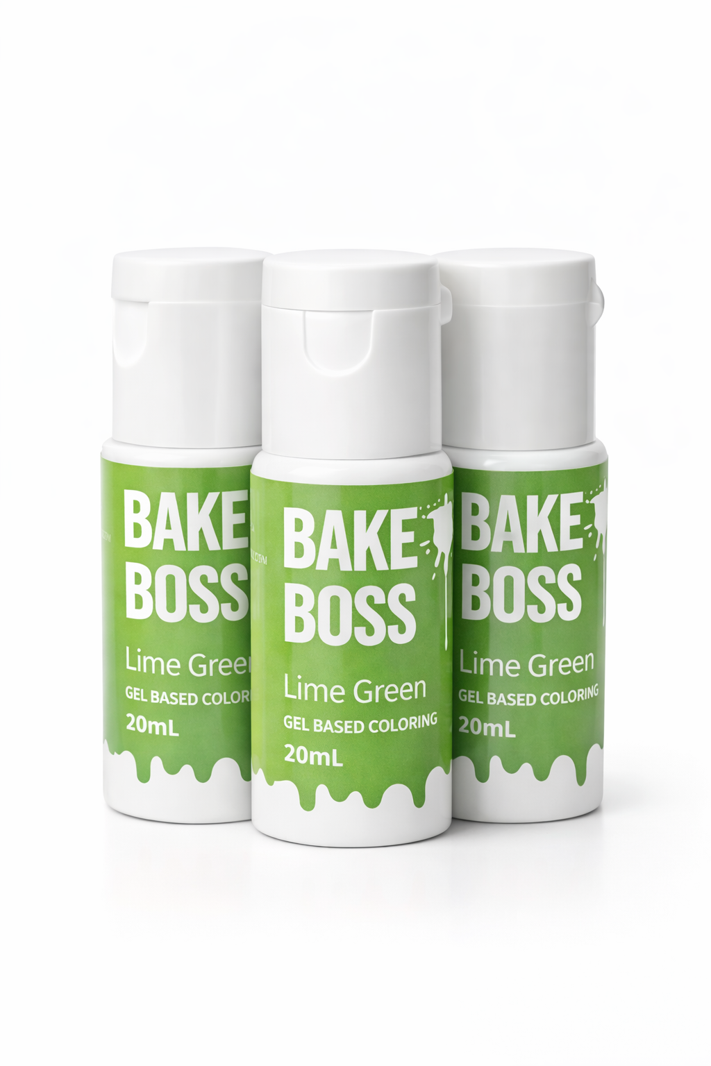 Bake Boss Lime Green Gel 20ml