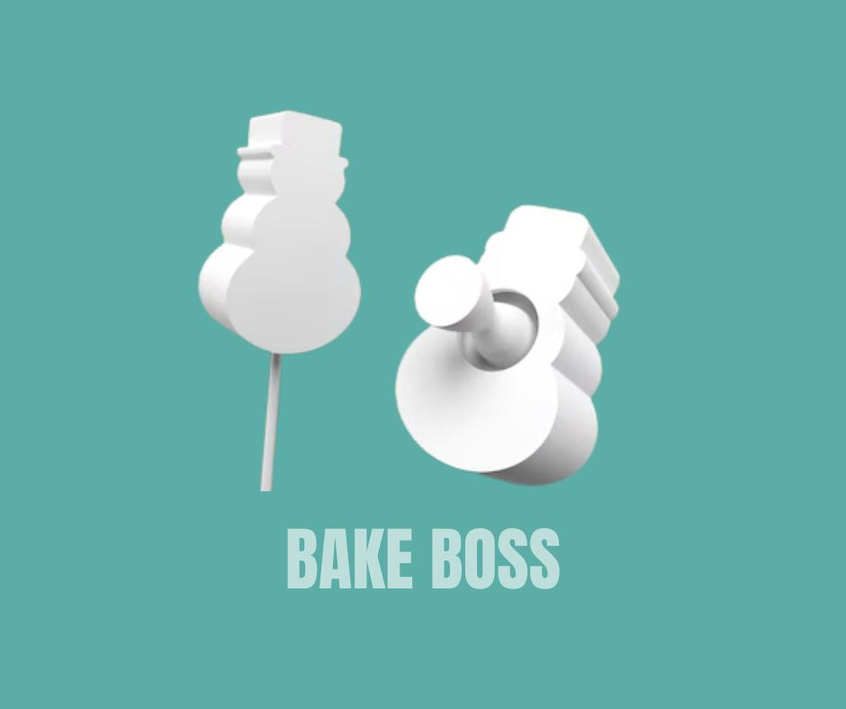 Cake Pop Push Mold - Snowman