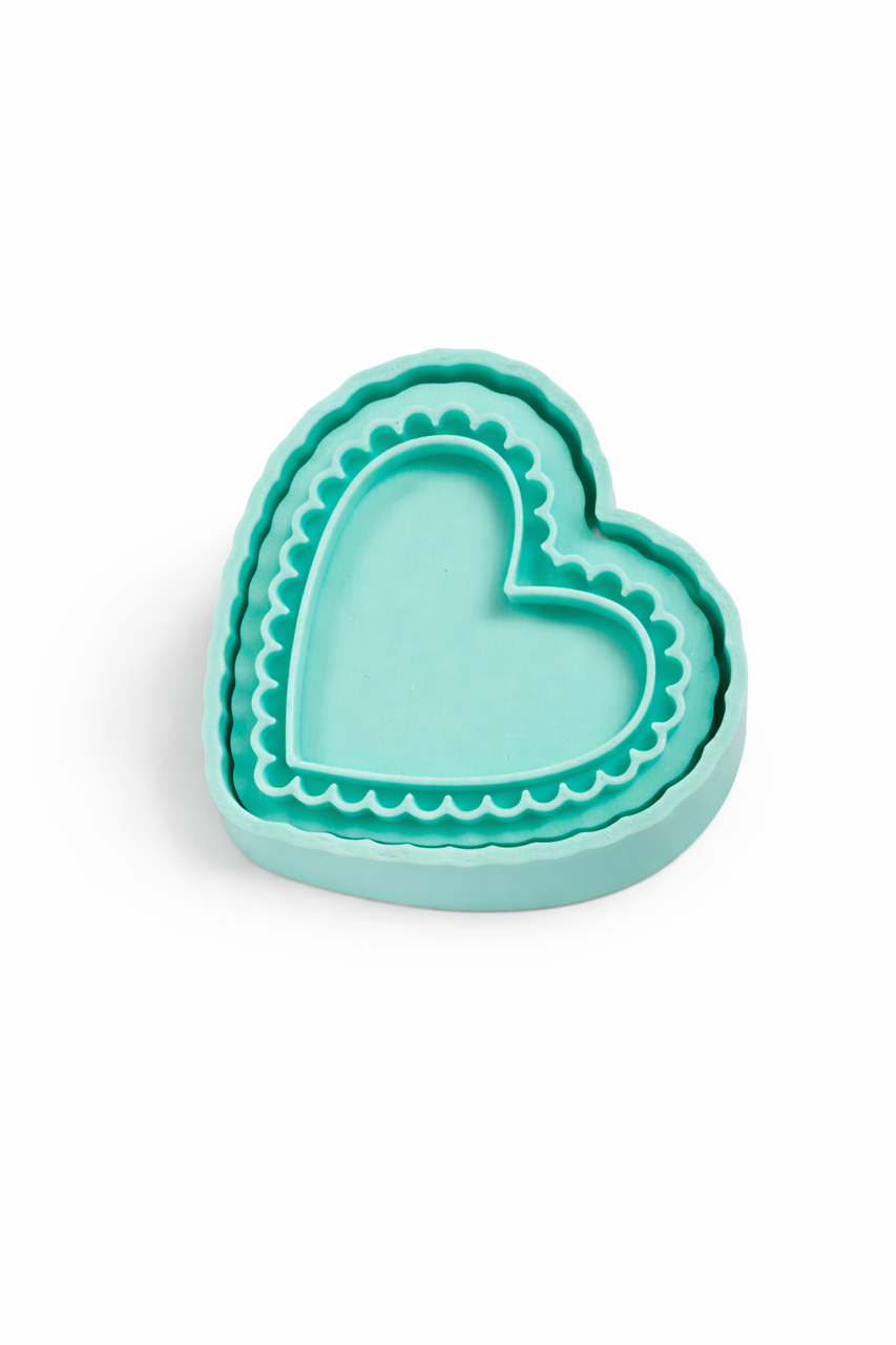 Lace Heart Cake Pop Mold