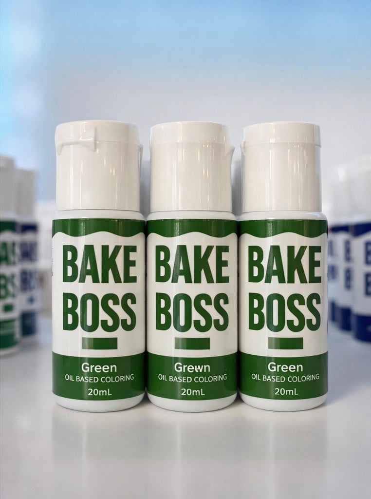 Green Bake Boss Oil Color