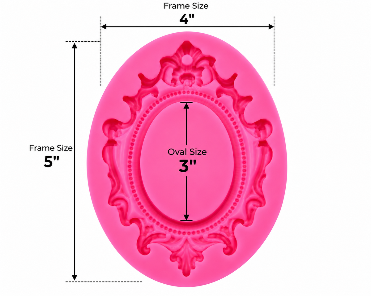 Oversize Mirror Frame Silicone Mold
