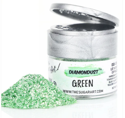 Sugar Art Edible Glitter - Green