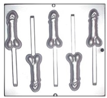 Clear Mold - Penis Lollipop
