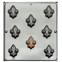 Clear Mold - Fleur De Lis