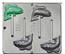 Clear Mold - Bass Fish
