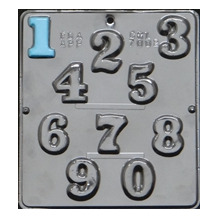 Clear Mold - Numbers