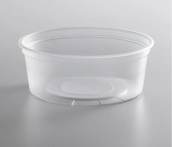 8 oz plastic container