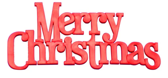 Christmas Layon Topper