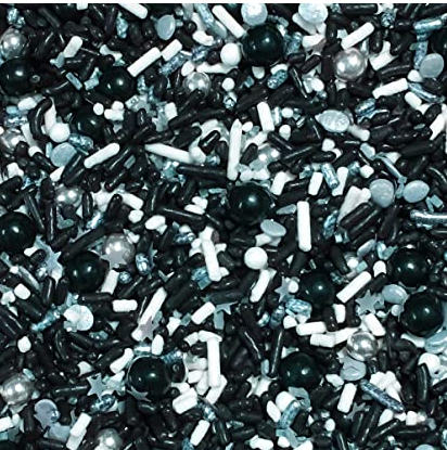Sprinkle Mix Black Silver