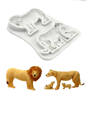 Lion Silicone Mold