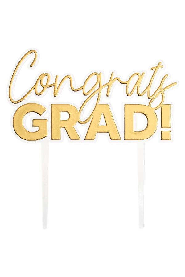 Congrats Grad Topper
