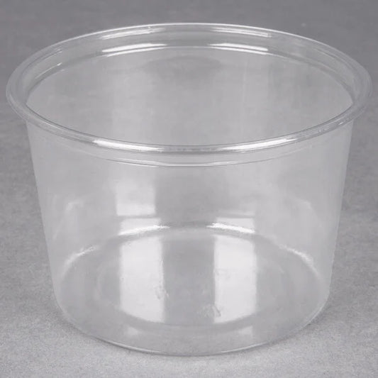 16 oz plastic container