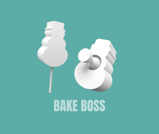 Cake Pop Push  Mold - Snowman