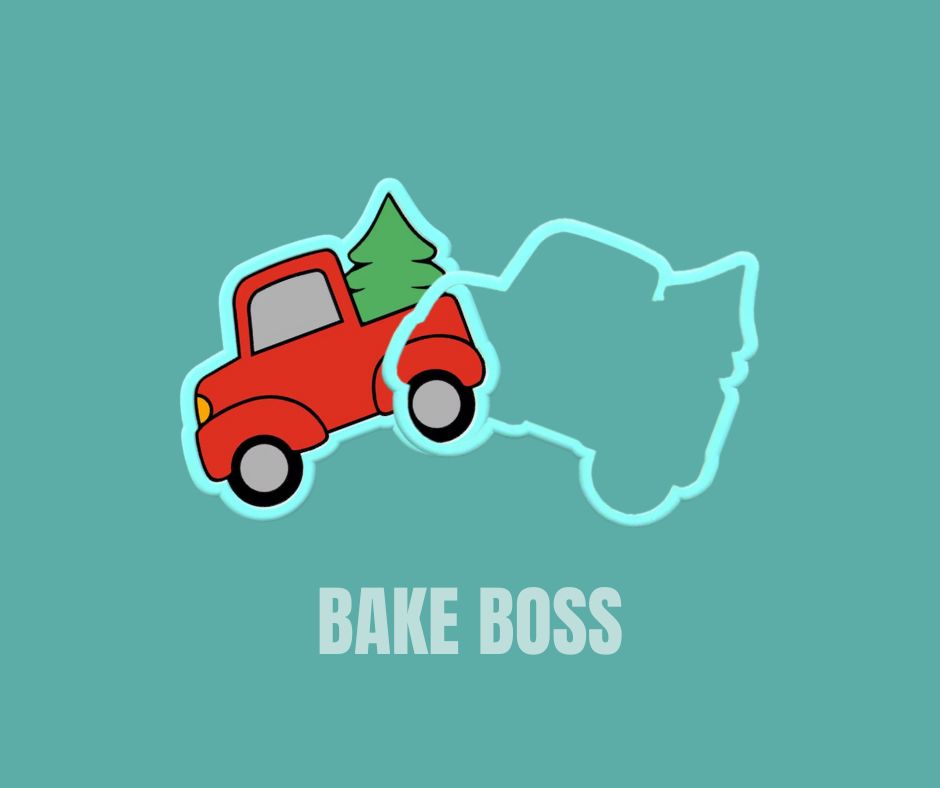 Christmas Truck Cookie Cutter