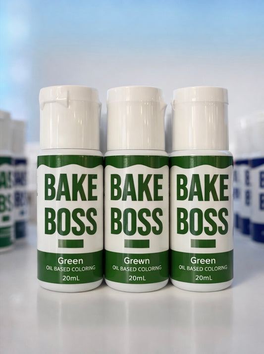 Green Bake Boss Oil Color