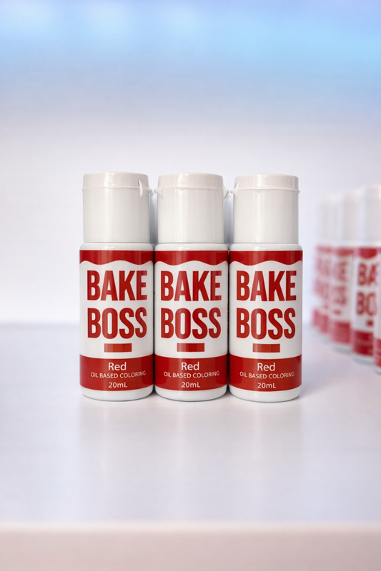Red Bake Boss Oil Color