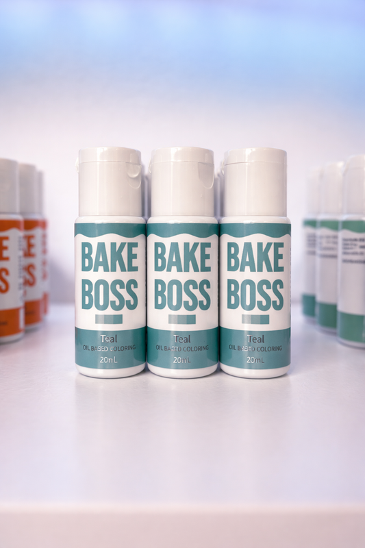 Teal Bake Boss Oil Color