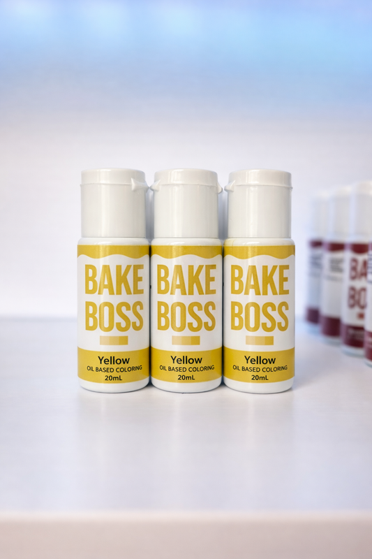 Yellow Bake Boss Oil Color