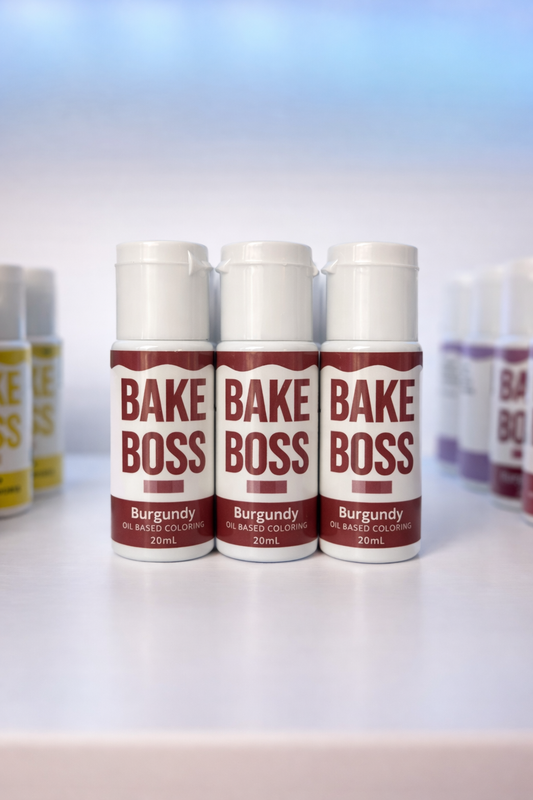 Burgundy Bake Boss Oil Color