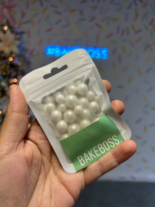 White Pearls Mixed Sizes