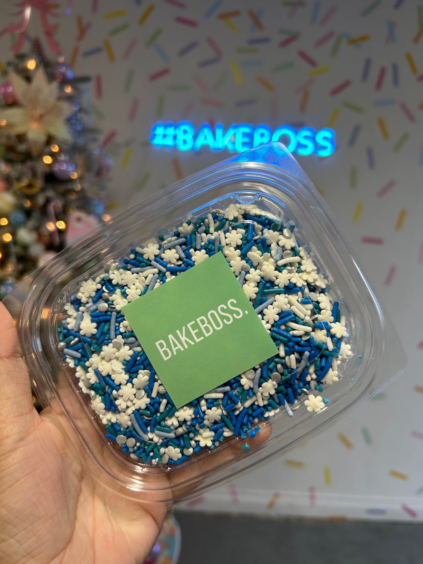 Frosty Blue Sprinkles