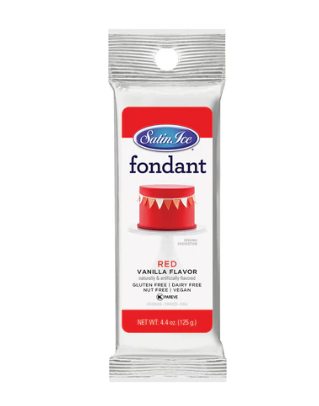 Satin Ice 4.4oz Red