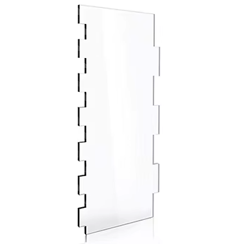 Cake Scraper Acrylic Squared