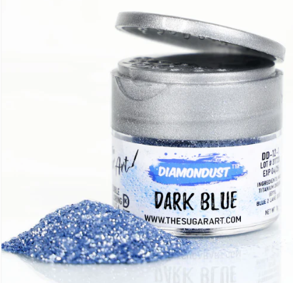 Sugar Art Edible Glitter - Dark Blue