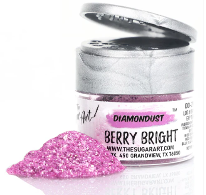 Sugar Art Edible Glitter - Berry Bright