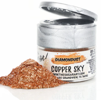 Sugar Art Edible Glitter - Copper Sky