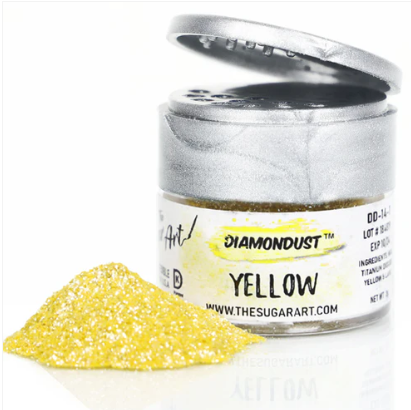 Sugar Art Edible Glitter - Yellow