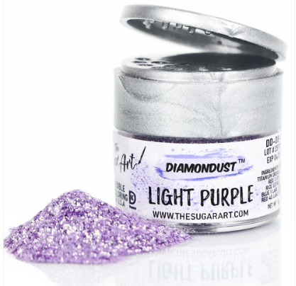 Sugar Art Edible Glitter - Light Purple
