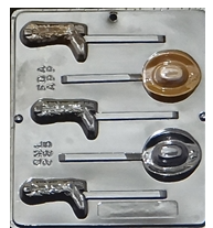 Clear Mold - Cowboy Hat Boots