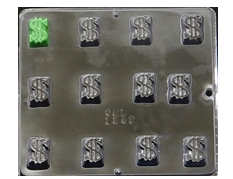 Clear Mold - Cash Symbol