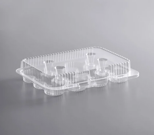 BULK Mini Cupcake Clamshell - 12 cavity