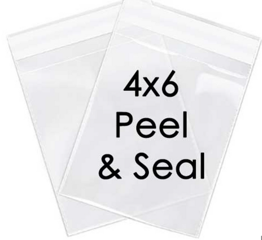 Adhesive Cello Bag 48 pcs.