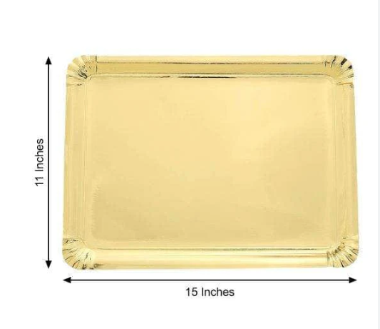 Gold Tray Flat 11x15