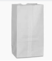 Bakery Bagel Paper Bags White