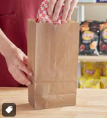 Bakery Bagel Paper Bags Kraft