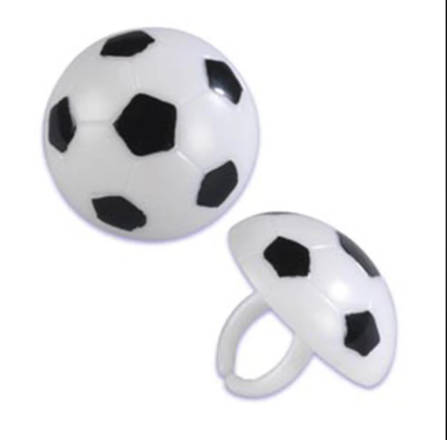 Soccer Ball Ring Topper