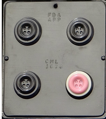 Clear Mold- Button Oreo