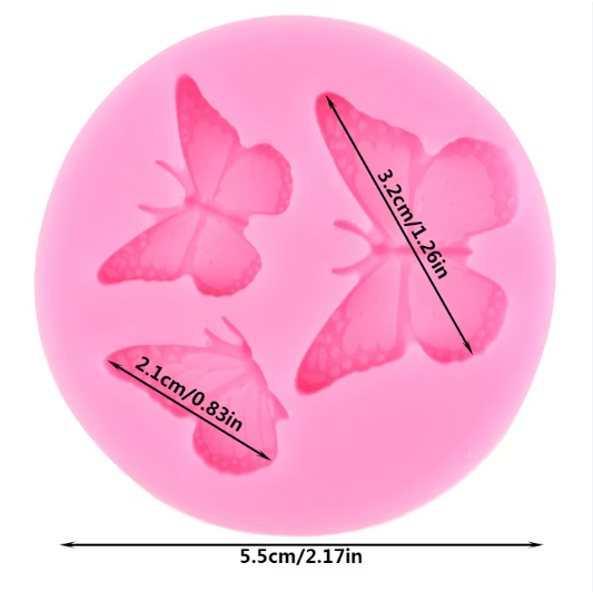 Butterfly Mold 3 Cavity