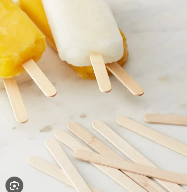Popsicle Wooden Sticks 50/ct