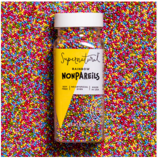 Super Natural Sprinkle Softies 3oz Non Pareils