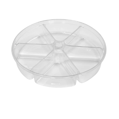 6 compartment container