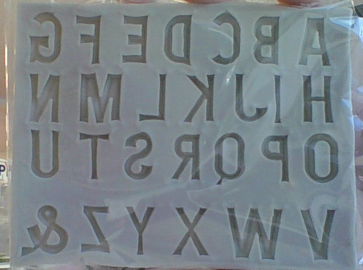 Alphabet Mold