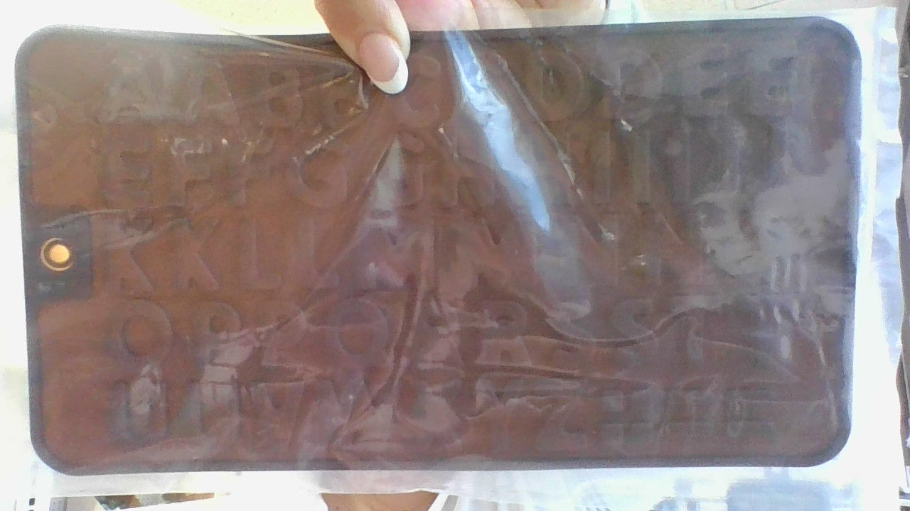 Letters Mold 1 in brown
