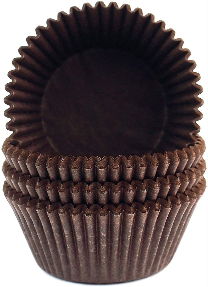 Cupcake Liner 100 Ct - Brown